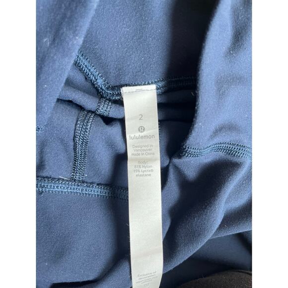 Lululemon Blue Jogger Leggings Women’s Size 2 - Picture 3 of 6